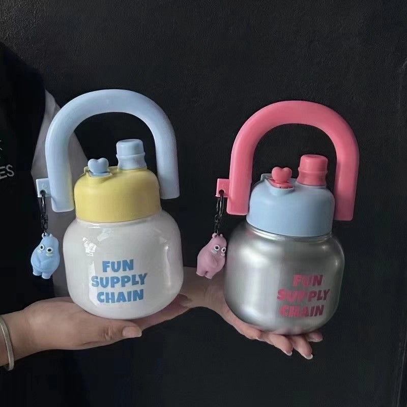 Adorable Alphabet PC Thermos Water Bottle Single Piece|Drinkware & Hydration