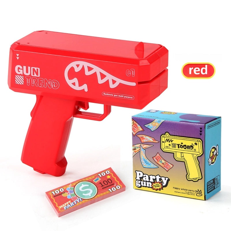 Strange Electric Money Spray Gun Cartoon Toy for Parties and Weddings|Party Supplies
