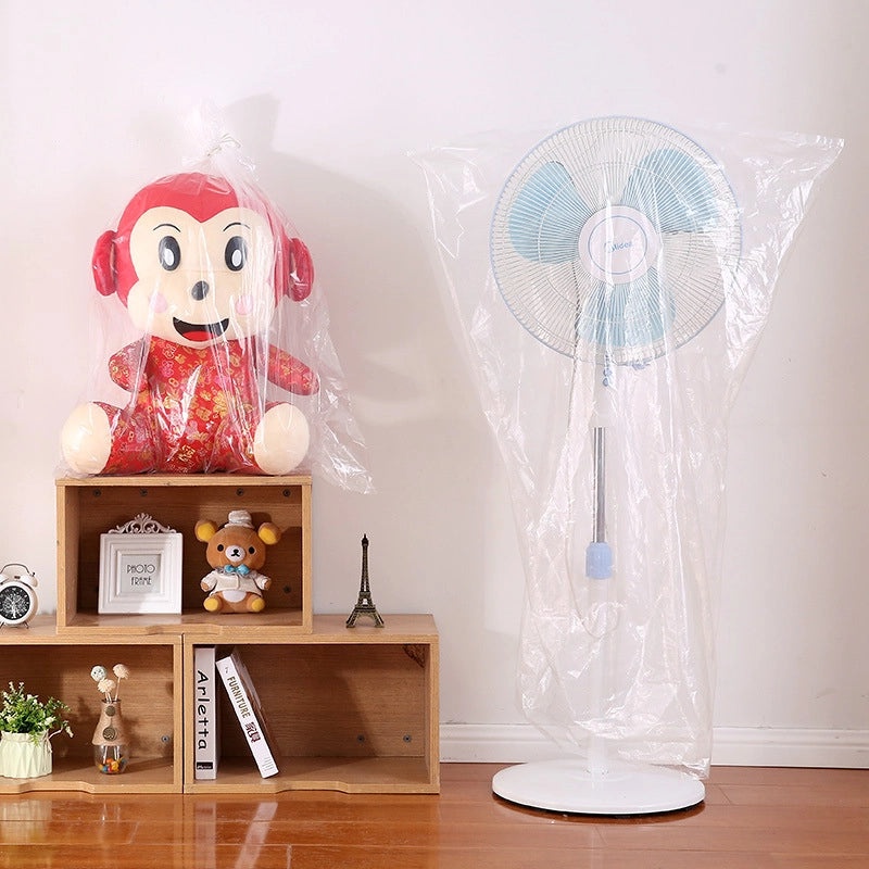 Minimalist Clear Plastic Storage Bag for Household Cleaning Supplies | Home Organization & Storage