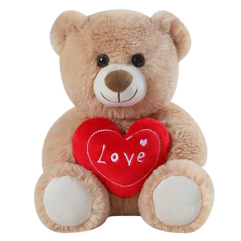 Valentine's Day Plush Dog Toy with Soft PP Cotton Filling | Stuffed Animals & Plush Toys