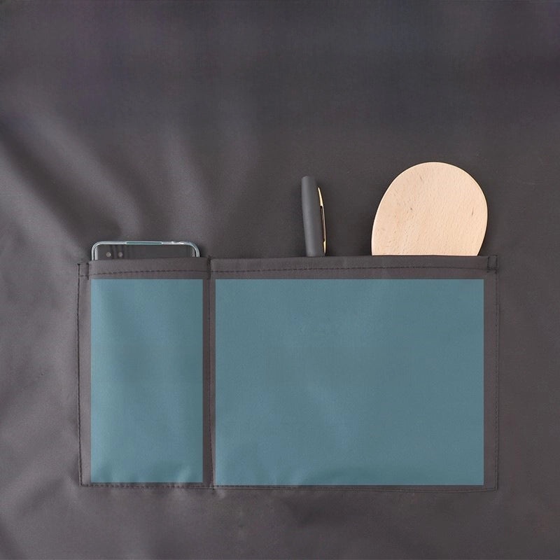 Waterproof Solid Color Apron Set for Kitchen and Household Use | Kitchen Accessories