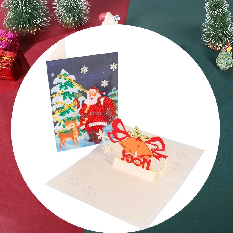 Handmade DIY Diamond Painting Birthday Balloon Greeting Card | Handmade Greeting Cards