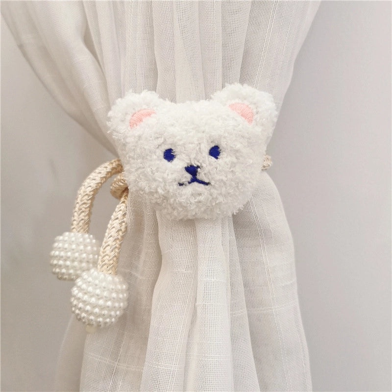 Adorable Bear Polyester Curtain Tiebacks for Window Decor|Home Decor Accessories