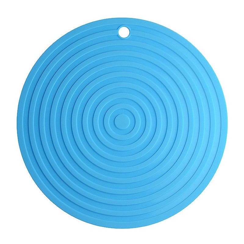 Round Silicone Heat Insulation Mat 18/24/30cm Non-Slip Casserole Bowl Placemat | Kitchen Accessories
