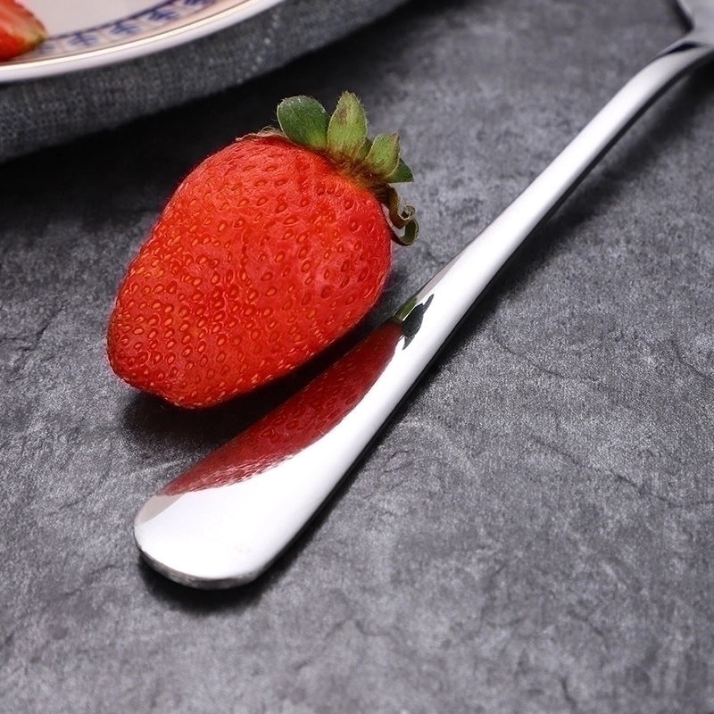 Stylish Solid Color Stainless Steel Cutlery Set 4 Pieces|Tableware & Dining Accessories