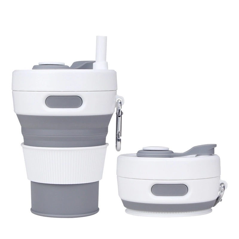 Stylish Solid Color Silicone Water Bottle 1 Piece | Drinkware & Accessories