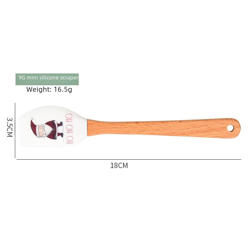 Small Silicone Spatula for Baking Christmas Cream Butter Spreader | Kitchen & Baking Tools
