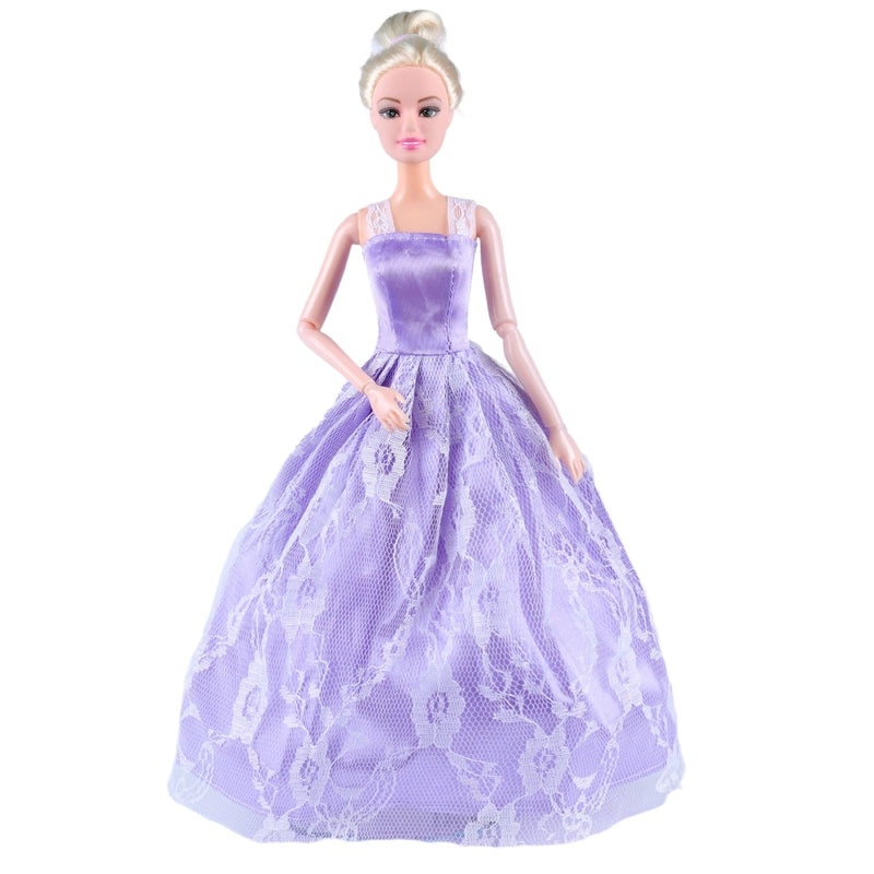 Exclusive Badger Doll Wedding Dress Princess Dress Large Doll Accessories|Doll Clothing & Accessories