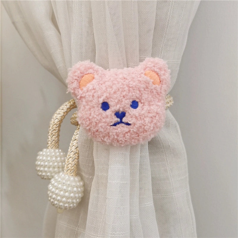Adorable Bear Polyester Curtain Tiebacks for Window Decor|Home Decor Accessories