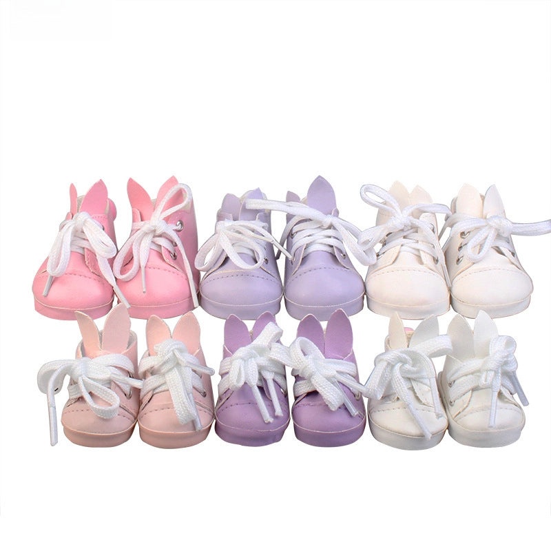 Mies You 18 Inch Doll Summer Rabbit Shoes for American Girl Dolls 7cm Comfortable Fit|Doll Accessories Shoes