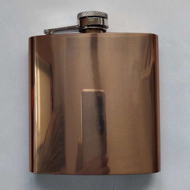 Elegant Stainless Steel Solid Color Wine Flask | Drinkware & Bar Accessories