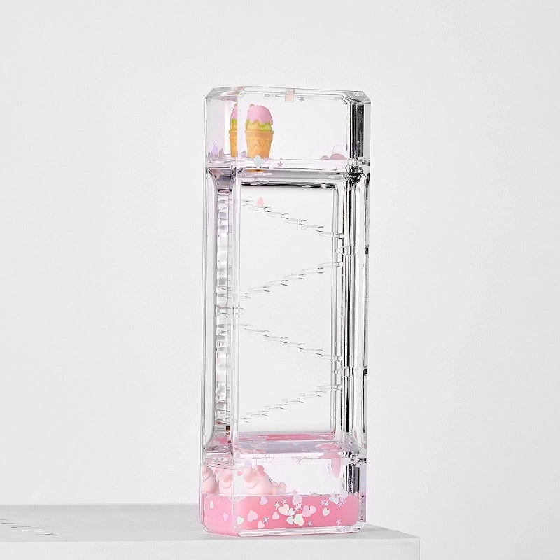 Creative Cartoon Liquid Oil Drop Ornament Transparent Acrylic Pressure Relief Craft|Home Decor Gifts