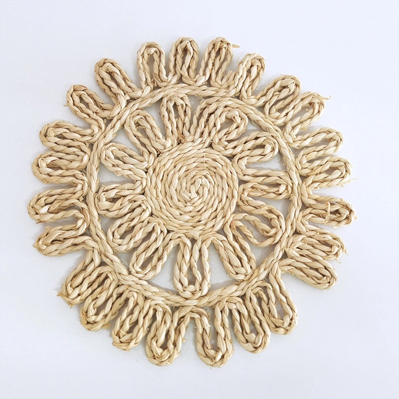 Ethnic Straw Wall Hanging Moroccan Style Home Decor Sofa Bedside Accent|Home Decor