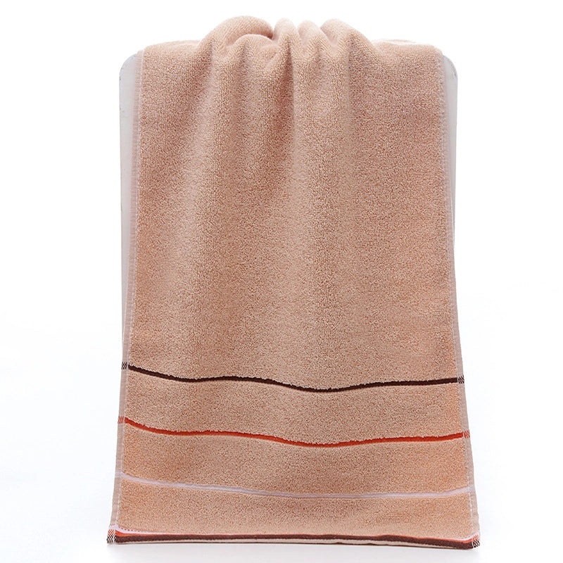 Thickened Pure Cotton Face Towel for Adults Household Water Pattern 32-Strand Durable Daily Use|Home & Living - Towels & Linens