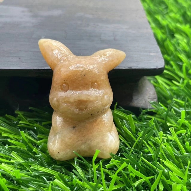 Adorable Animal-Themed Natural Stone Ornaments for Home Decor | Home Decor & Accessories