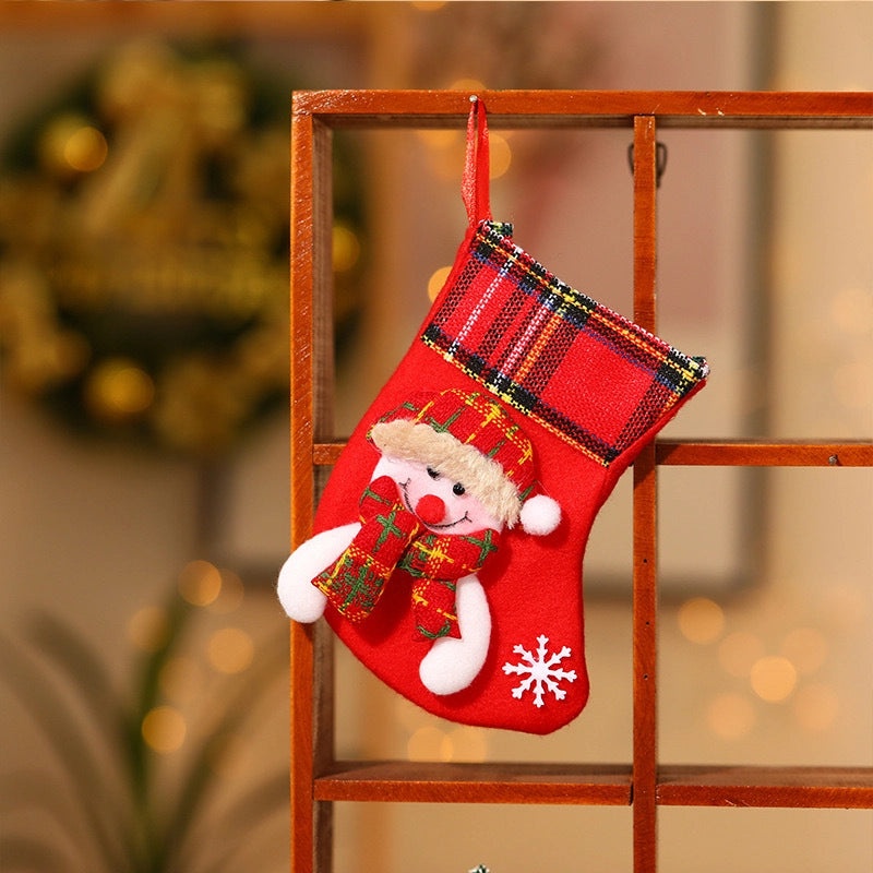 Christmas Gift Bag for Jewelry Candy Socks | Holiday Packaging & Decoration Accessories