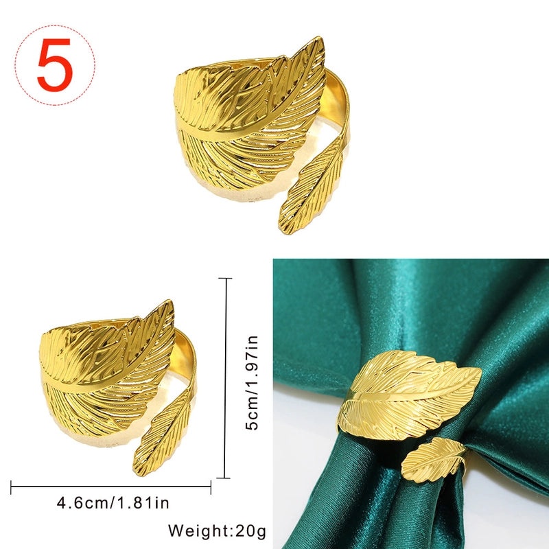 Stylish Geometric Metal Napkin Holder Single Piece|Home Decor & Kitchen Accessories