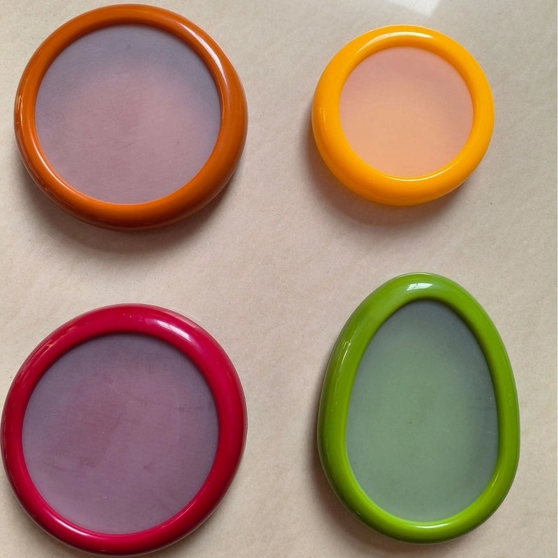 60" Solid Color Plastic Casual Crisper Box for Food Storage|Kitchen Storage Containers