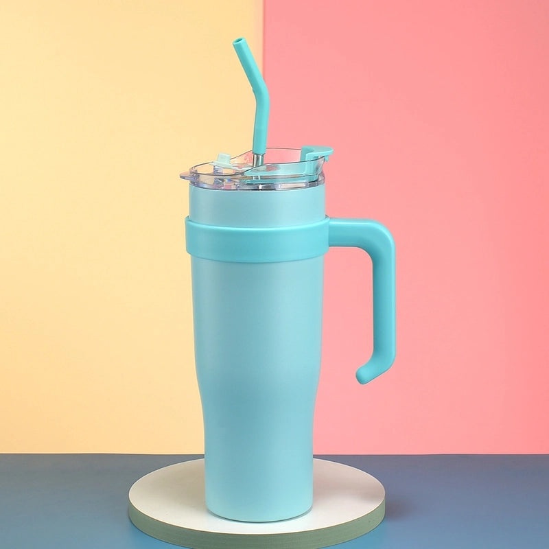 Stylish Multicolor Stainless Steel Casual Thermos Cup 1 Pc | Drinkware & Thermoses