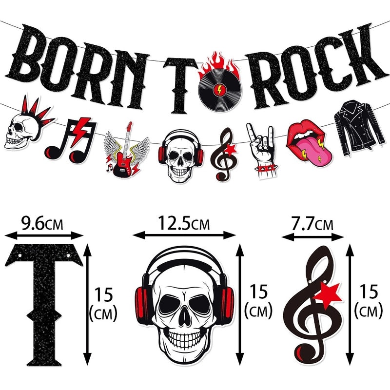 Halloween Minimalist Skull Letter Hanging Ornaments Banner for Casual Holiday Daily Decor|Home Decor