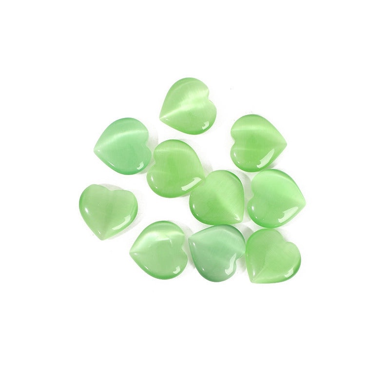 Pink 20mm Heart-Shaped Amethyst Crystal Ornament | Jewelry & Accessories