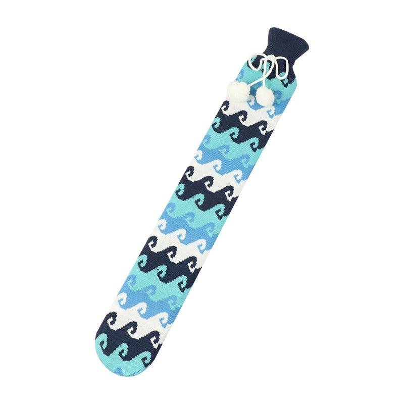 Cartoon Plush Hot Water Bag UK Christmas Hand Warmer Soft Long Water Filling Hot Water Bottle|Home & Living