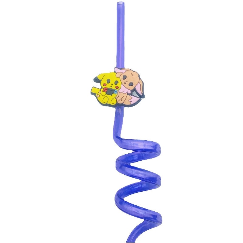 Pokémon Themed Creative Personality Party Decorative Straw|Party Supplies