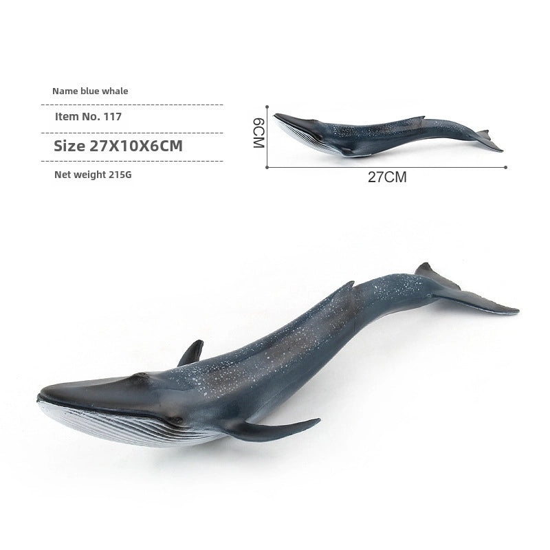 Realistic Marine Animal Toy Set|Educational Marine Life Models|Whale and Narwhal Figure Collection|Ocean Animal Simulation Toys|Kids Learning Mod