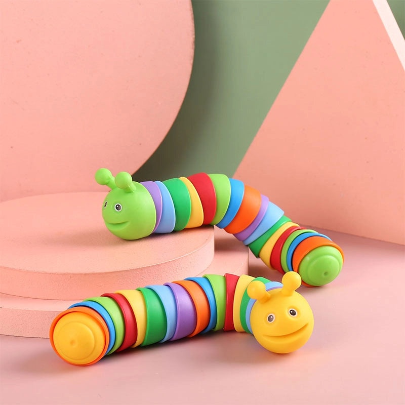 Soft Squishy Caterpillar Toy for Kids | Sensory Toys