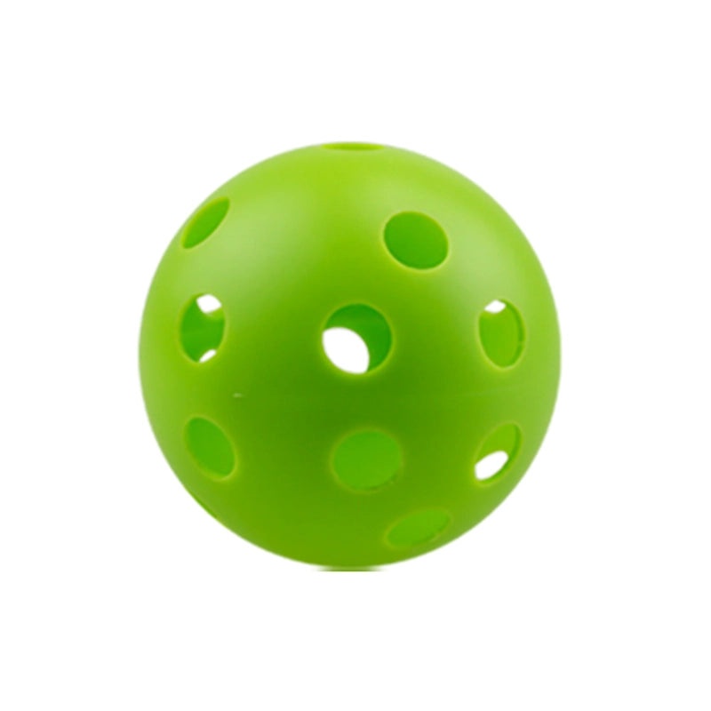 Multicolor 26-Hole Durable 72mm Plastic Floorball Ball for Bat Practice | Sports Equipment