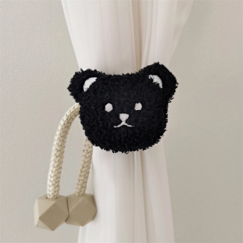 Cute Bear Design Polyester Yarn Sticky Hook for Window | Home Decor Accessories