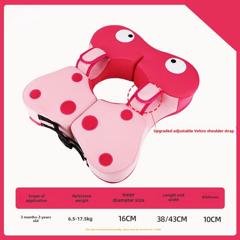 Xile Baby Swimming Ring for 0-3 Years Old, Inflatable-Free Underarm Support Infant Float | Baby Swimming Gear