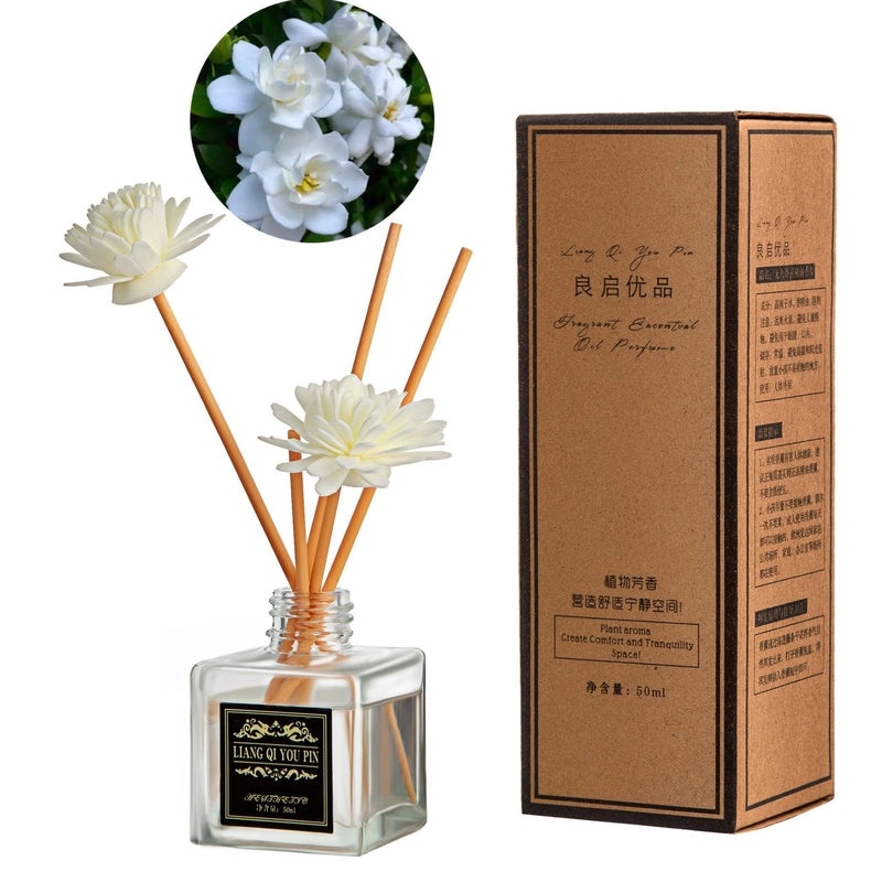 Minimalist Liquid Letter Rattan Home Scent Diffuser|Home Fragrance