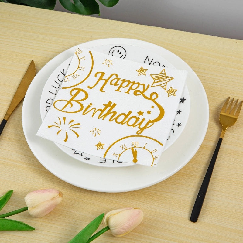 Modern Birthday Letter Wood Pulp Design | Home Decor Accessories