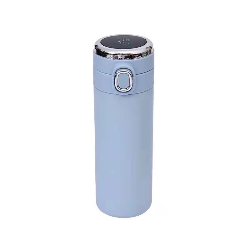 Stainless Steel Insulated Thermos Mug - Casual Solid Color Design | Drinkware & Tumblers