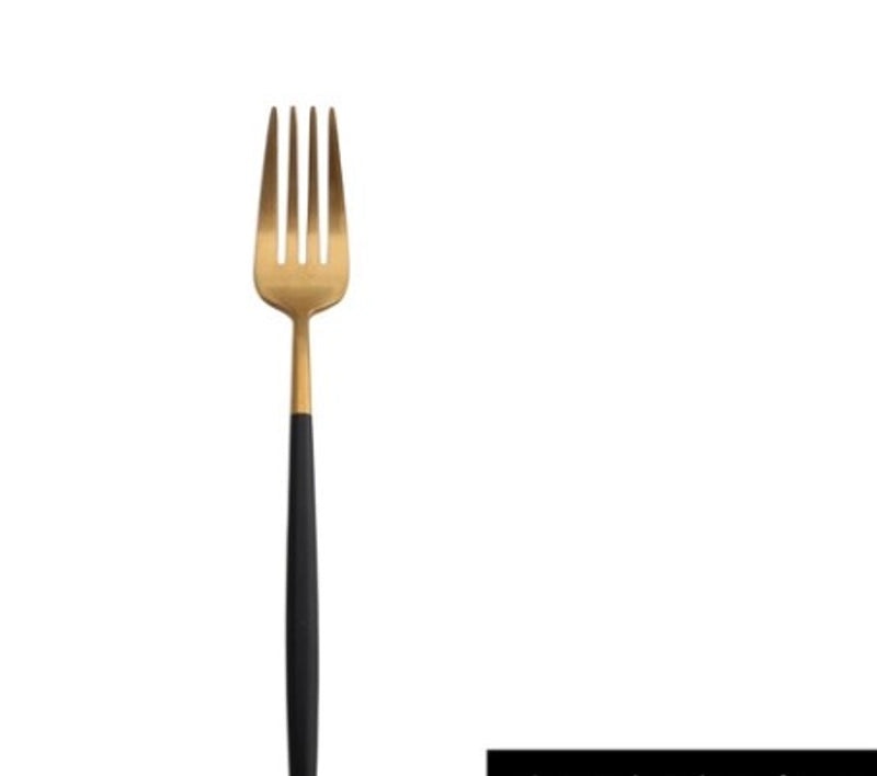 Elegant Solid Color Stainless Steel Cutlery Piece | Tableware