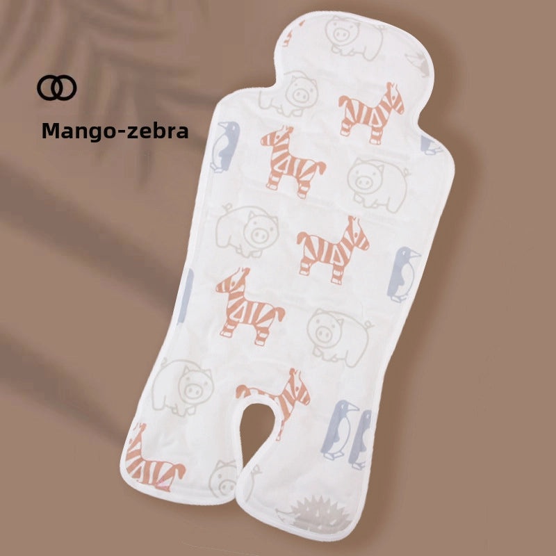 Universal Baby Stroller Car Seat Gel Cooling Mat Ramie Ice Pad Safety Cushion for Dining Chair Baby Mat|Baby Travel Accessories