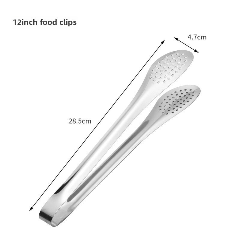Stainless Steel Food Clip for Kitchen BBQ Buffet Steak Bread Spicy Dish | Kitchen Tools & Accessories