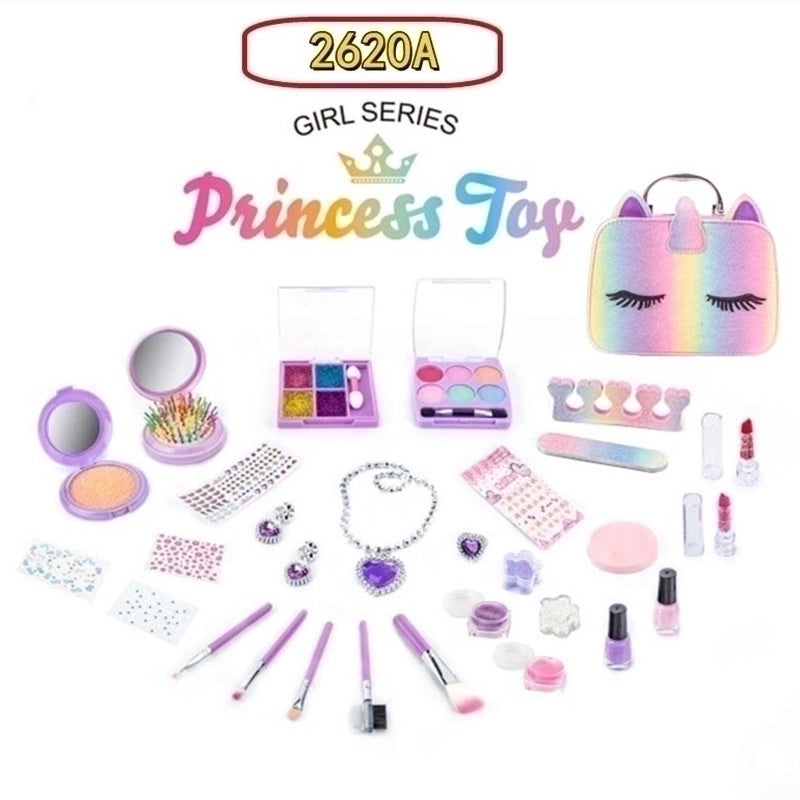 Colorful Makeup Toy Set for Kids|Pretend Play Toys