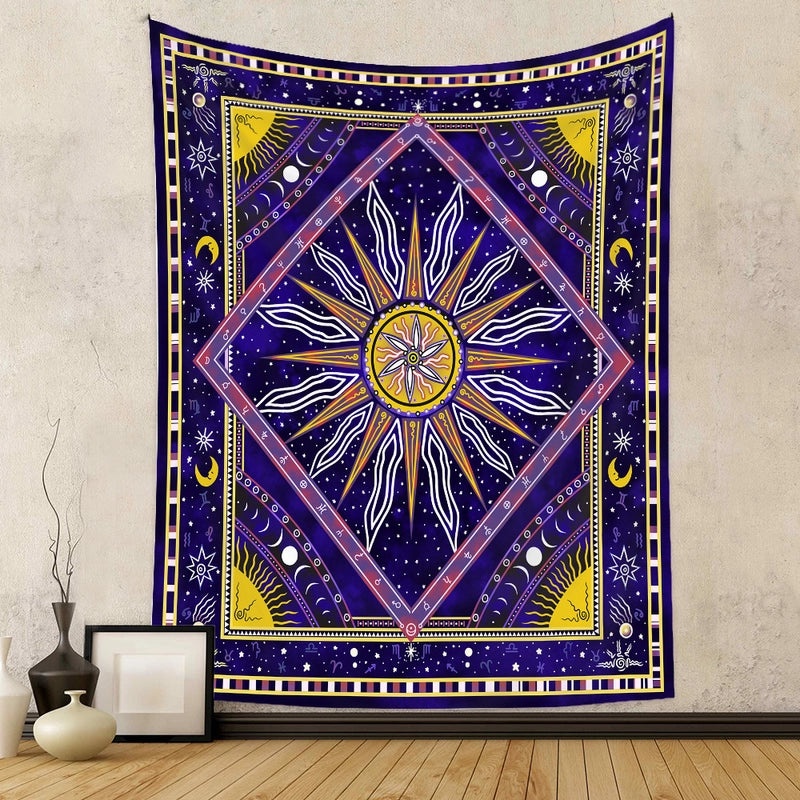 Glam Starry Sky Polyester Wall Tapestry Decorative Art|Home Decor & Wall Art