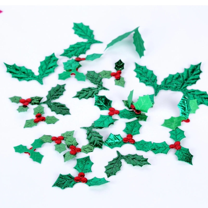 Christmas Green Leaf Hair Accessories DIY Handmade Floral Headdress Crafts Gifts | Jewelry & Accessories