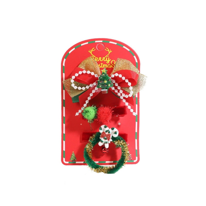 Minimalist Bow Knot Hairpin Cute Holiday Christmas Daily Party Selfie Accessory|Hair Accessories