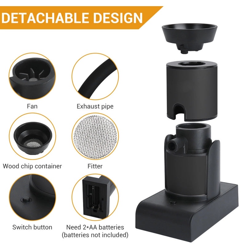 Handheld Smoke Gun for Cocktails & Food | Kitchen Appliances