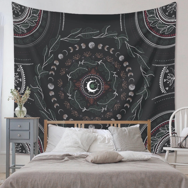 Bohemian Moon Wall Hanging Tapestry | Home Decor