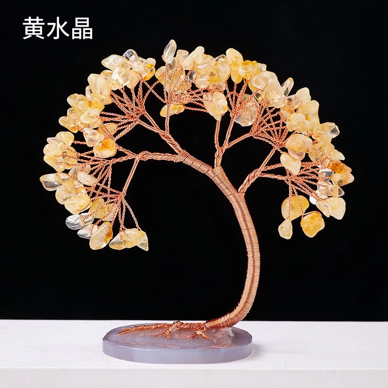 Minimalist Tree Crystal Ornament Decorative Artificial Home Accessories|Home Decor