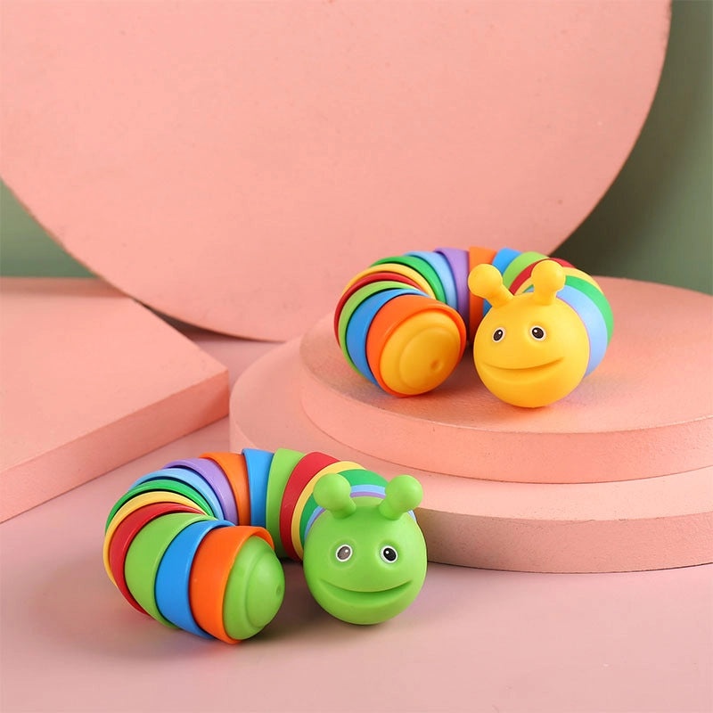 Soft Squishy Caterpillar Toy for Kids | Sensory Toys