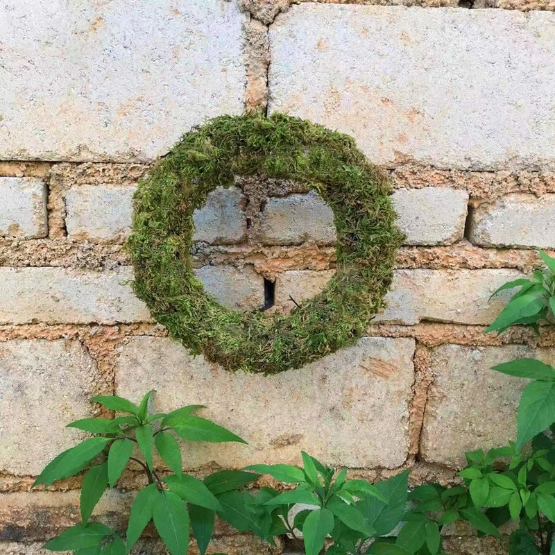 Handmade DIY Moss Wreath for Christmas Decoration | Home Decor