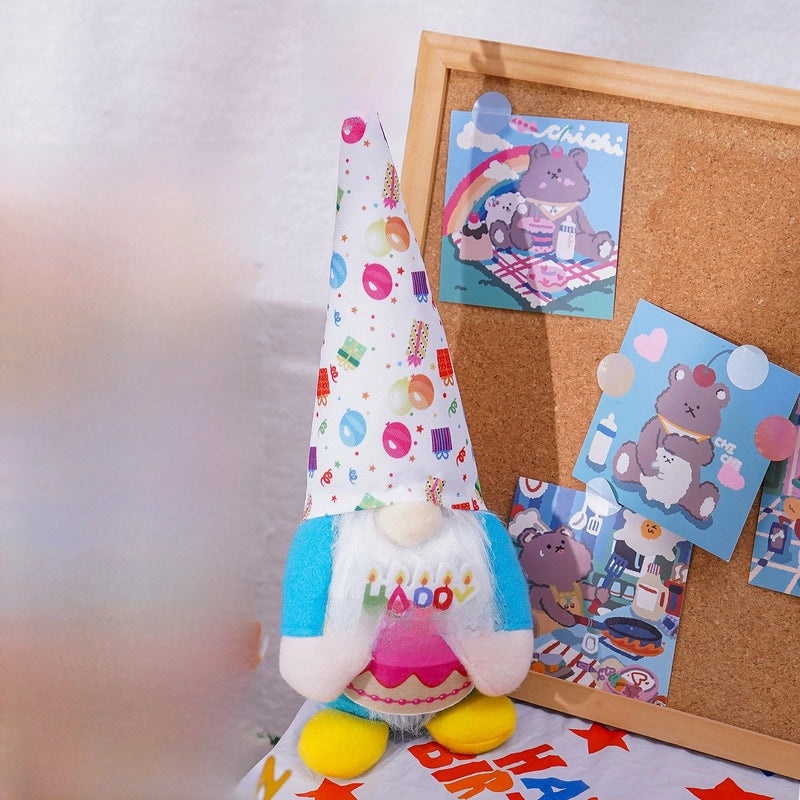 Creative Faceless Old Man Birthday Doll Sitting Posture Unique Holiday Gift Ornament|Home Decor & Gifts