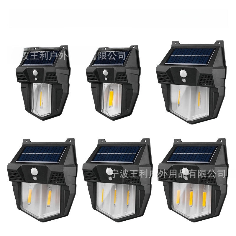 Solar Outdoor Wall Lamp with Tungsten Wire | Garden & Outdoor Lighting