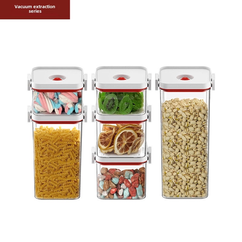 Vacuum Sealed Food Storage Jar|Kitchen Storage Containers